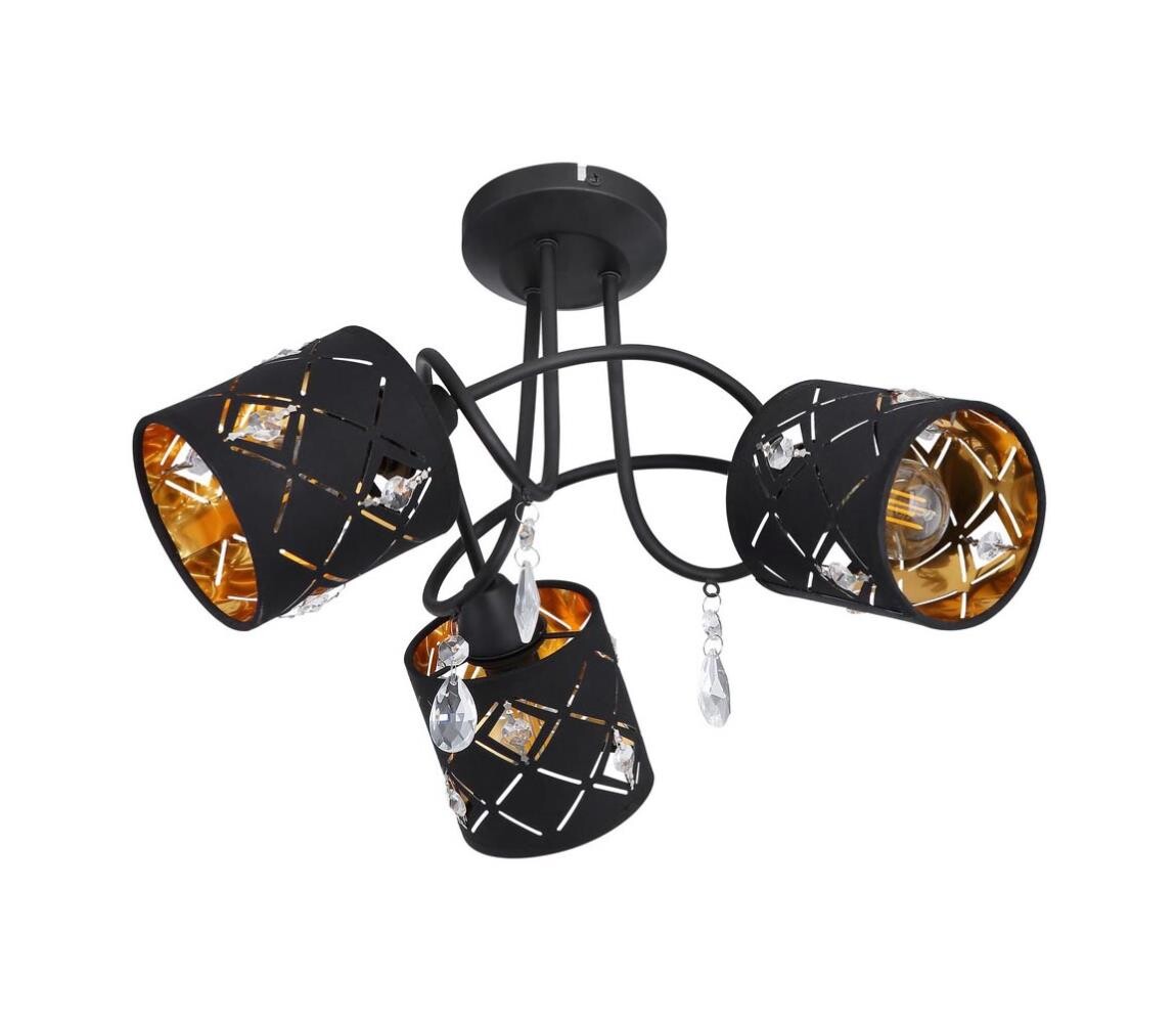 Globo 15448-3D - Lustr na tyči ABBEY 3xE14/25W/230V 15448-3D
