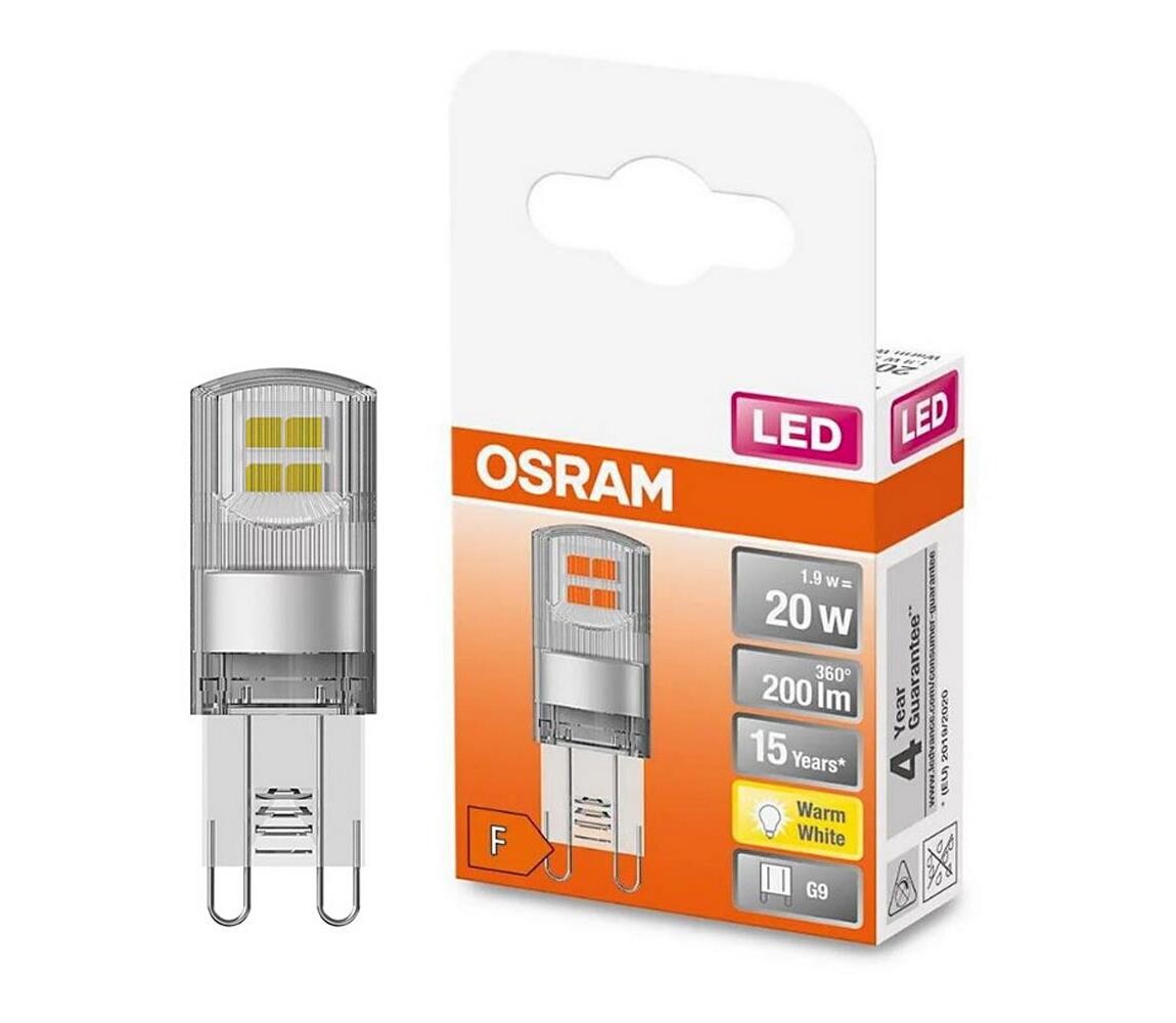 LED Žárovka G9/1,9W/230V 2700K - Osram 4058075432307