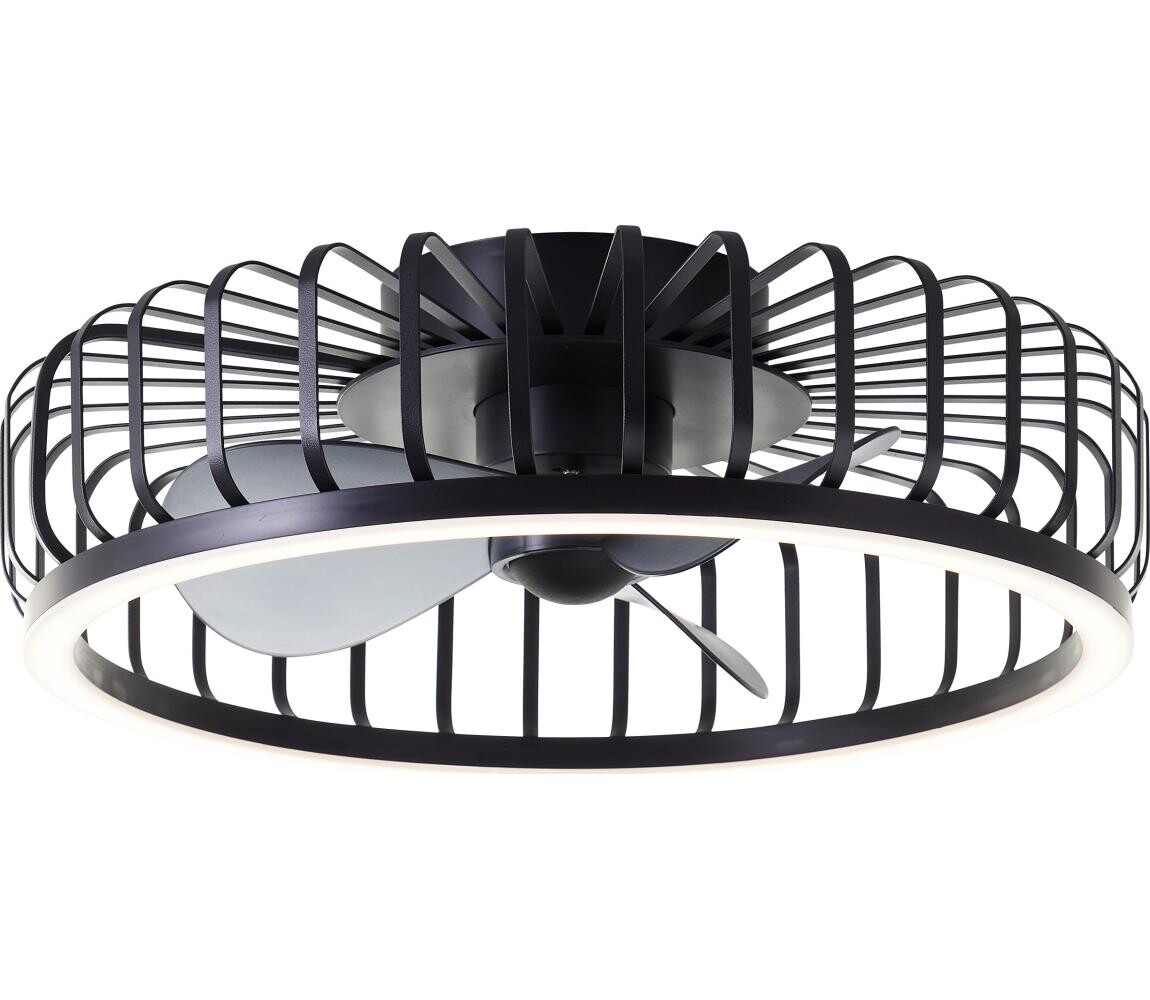 Brilliant - LED Stropní svítidlo s látorem CAPO LED/36W/230V černá + DO G80920/06