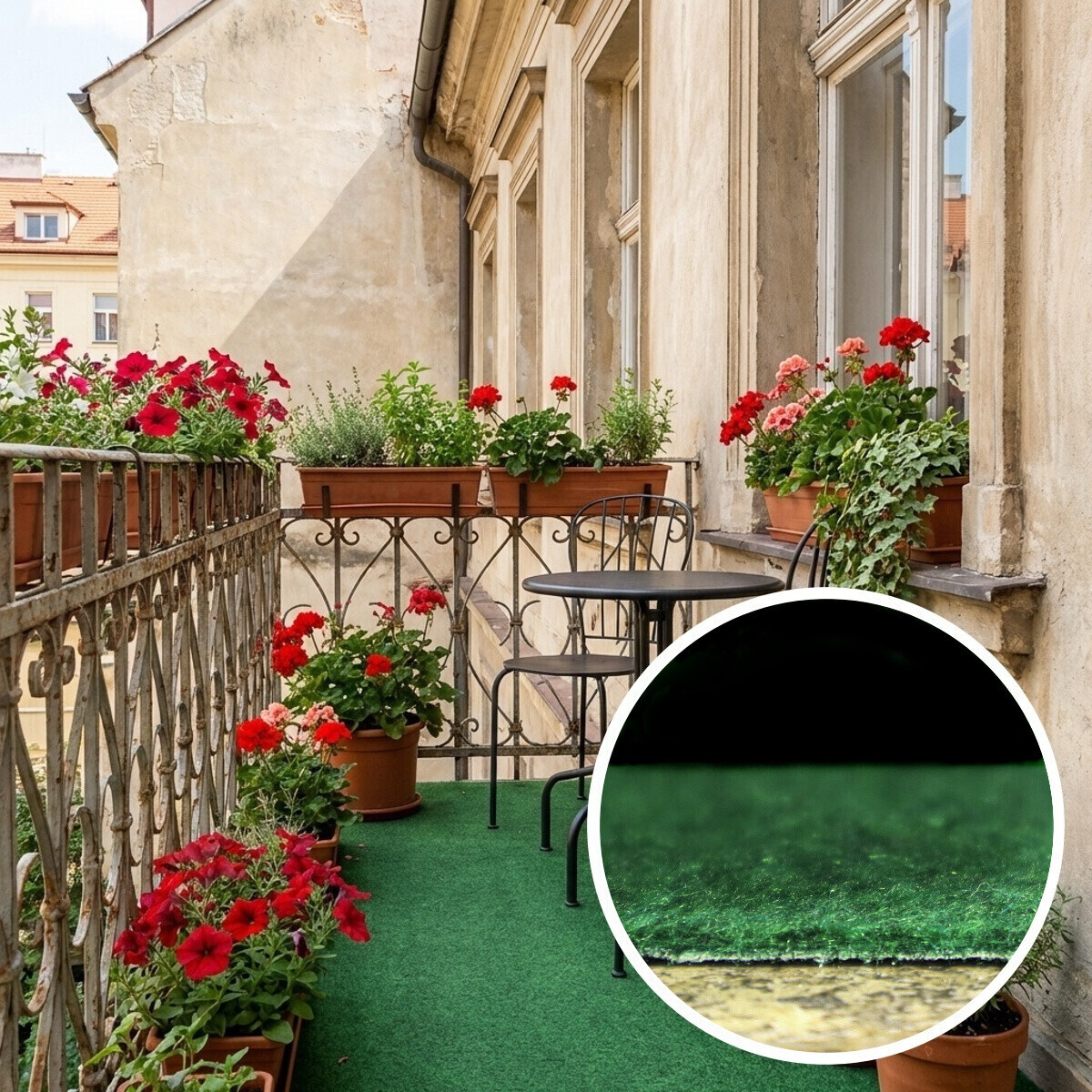AKCE: 400x450 cm Umělá tráva venkovní Outdoor - neúčtují se zbytky z role, zelená, exteriér, Betap