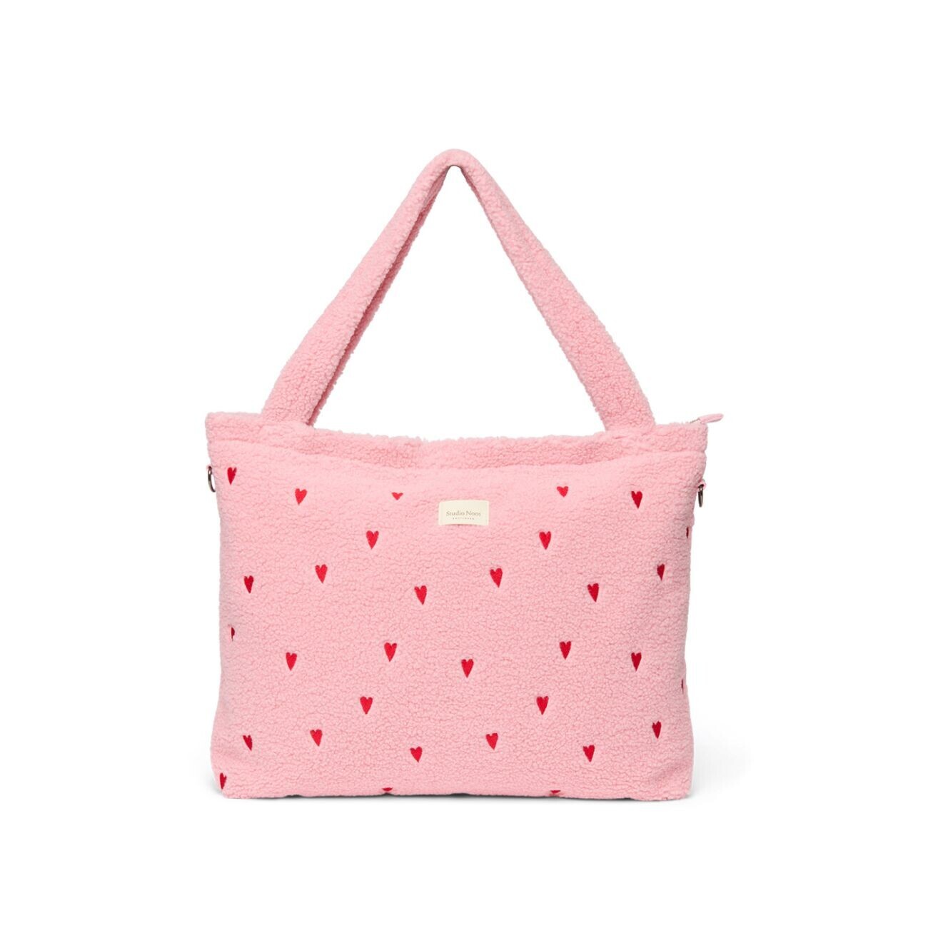 STUDIO NOOS Teddy DIAPER BAG - přebalovací taška | Light Pink