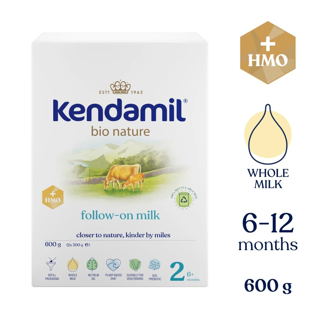 Kendamil BIO Nature 2 HMO+ (600 g) - Expirace 10.10.2026