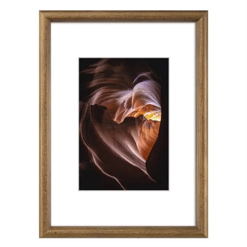 HAMA PHOENIX rám 20x30, dřevo, hnědý