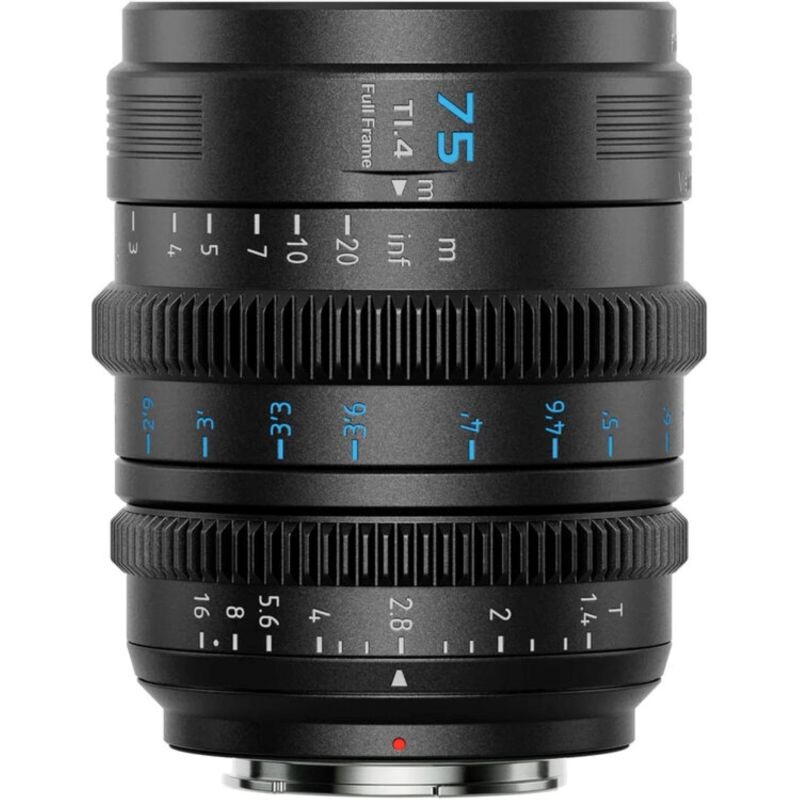 SIRUI 75 mm T1,4 Vision Prime 1 pro E/Z/RF/L černý