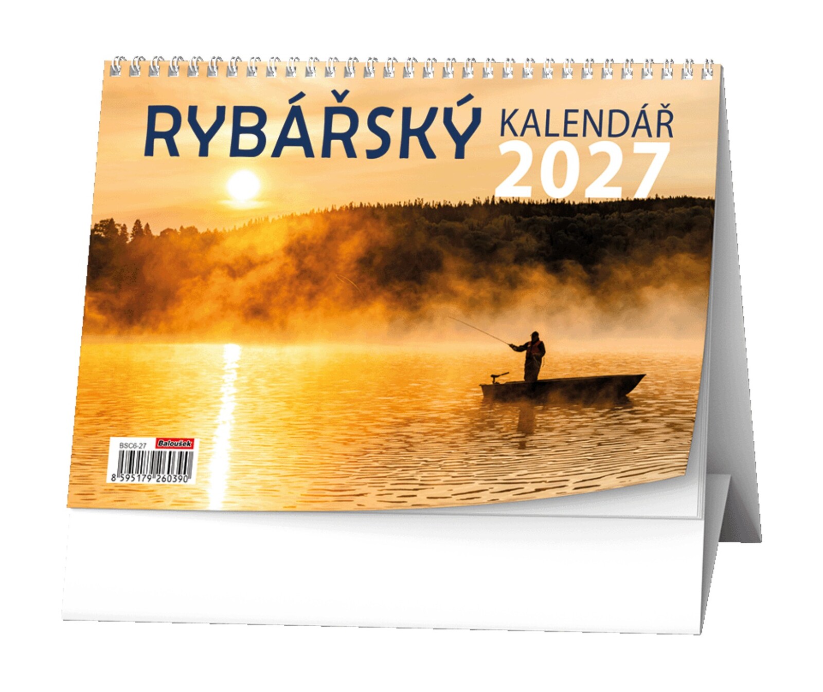 Stolní kalendář 2027 Rybářský
