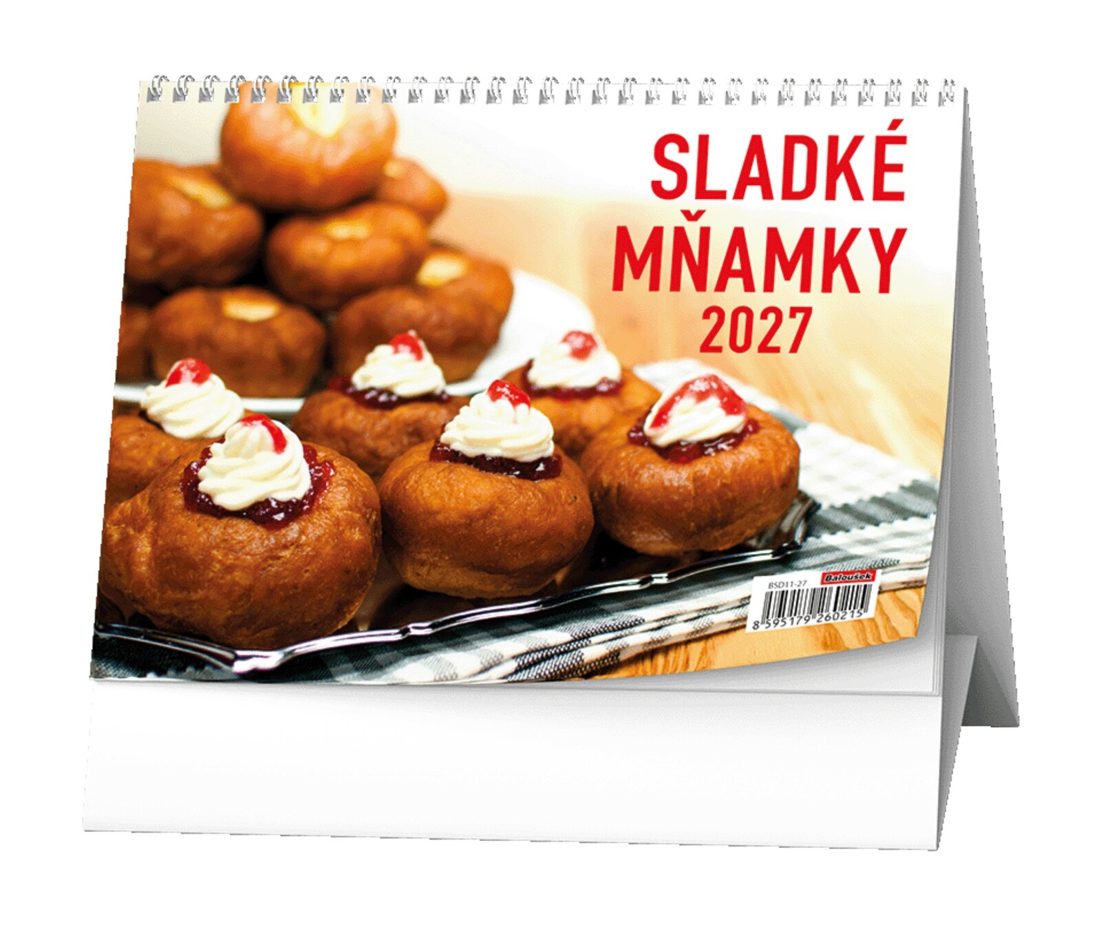Stolní kalendář 2027 Sladké mňamky