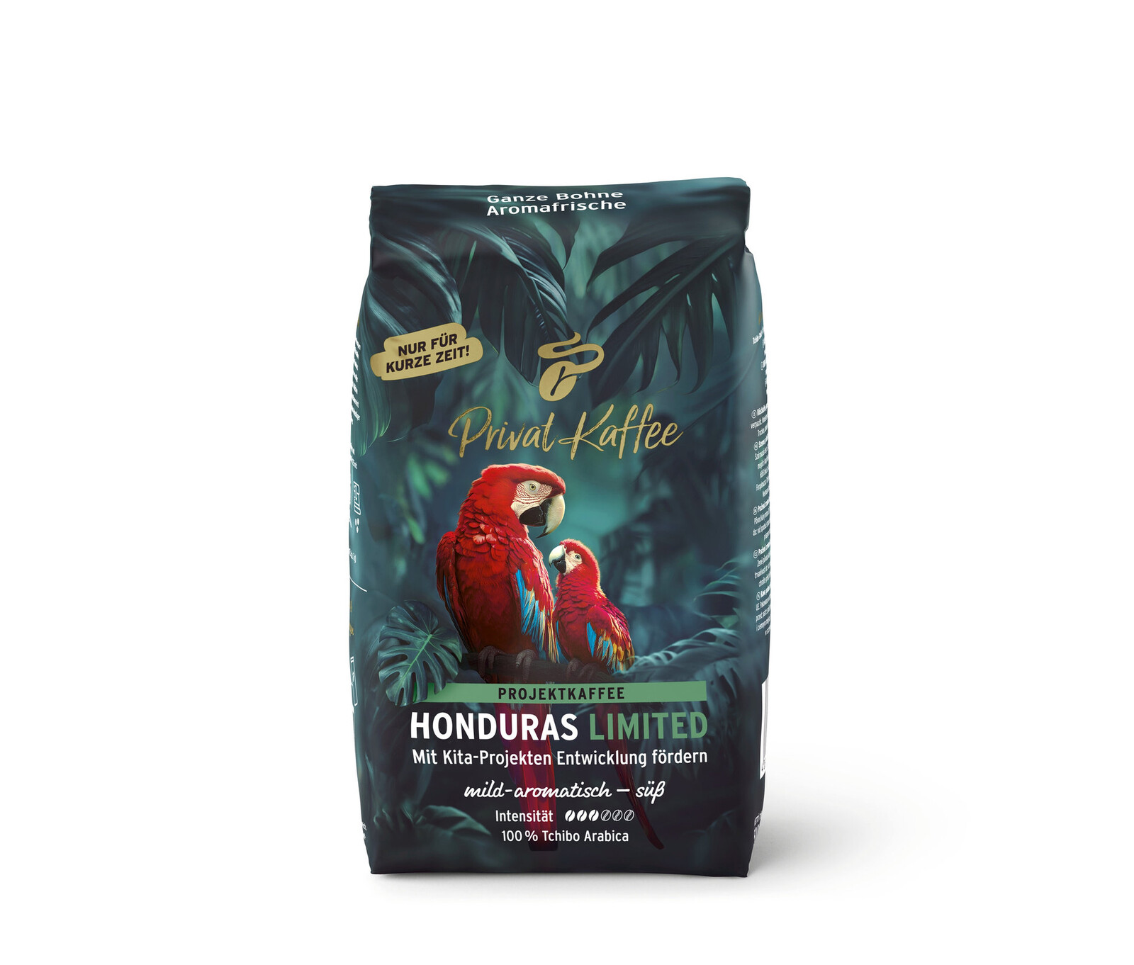 Tchibo - Limitovaná edice Privat Kaffee z Hondurasu − 500 g zrnkové kávy - Intenzita: 3/6