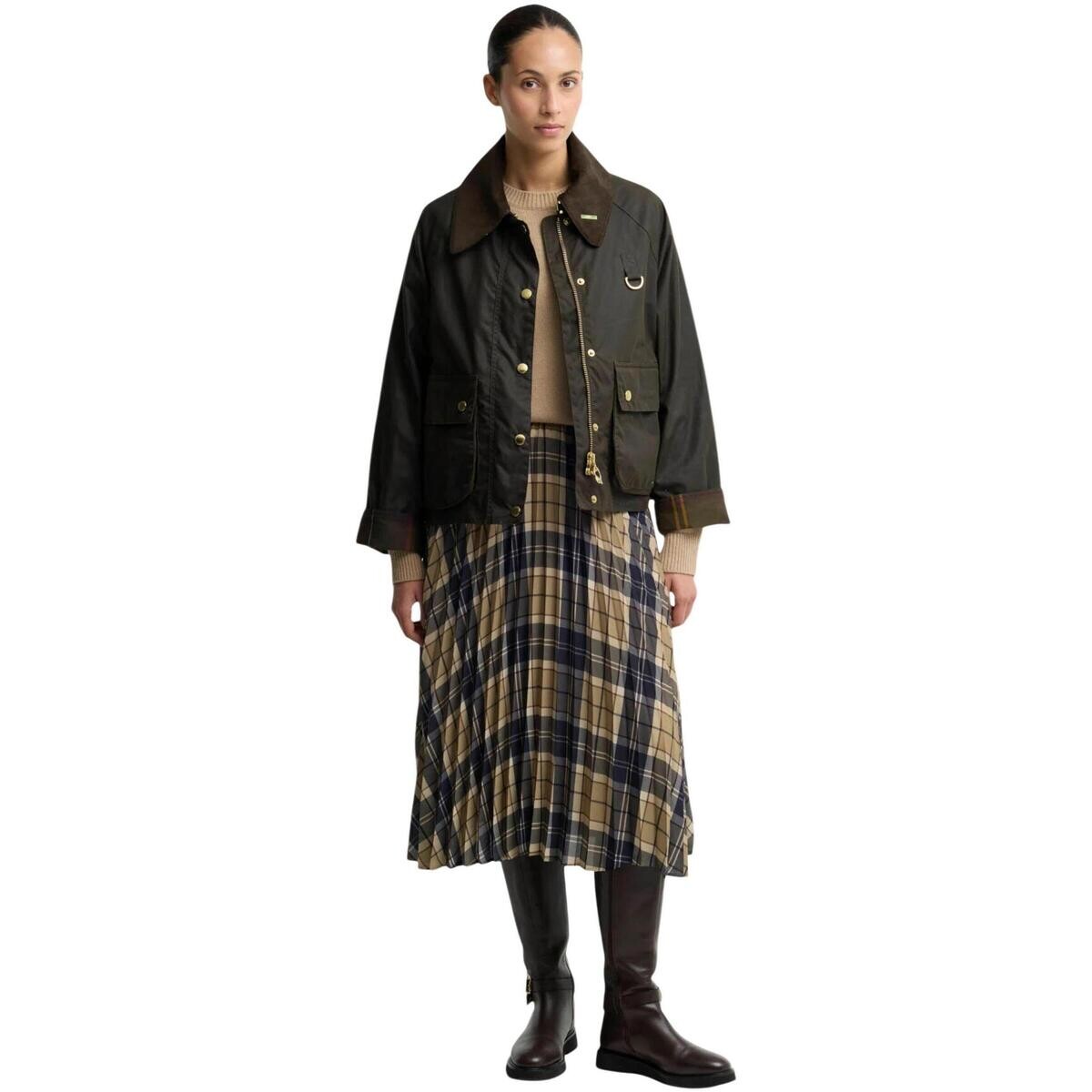 Barbour  MODERN SPEY WAX JACK 262MLWX1595  Zelená