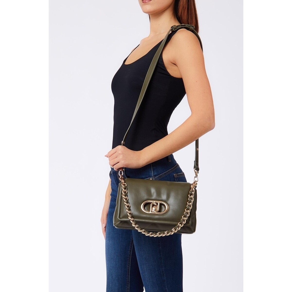 Liu Jo  Af6148 E1166 Crossbody  Zelená