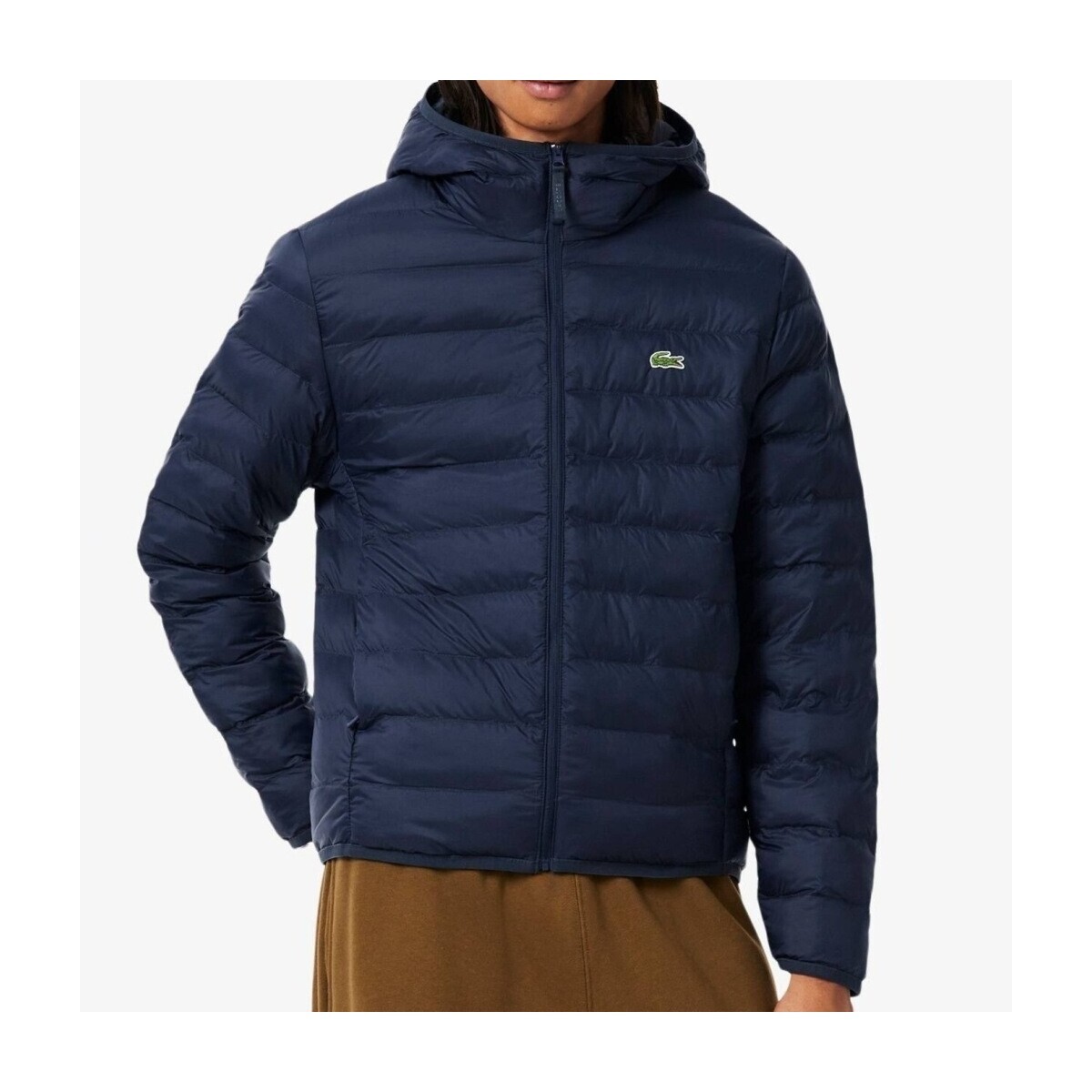 Lacoste  Bh8714 Puffer Jackets  Modrá