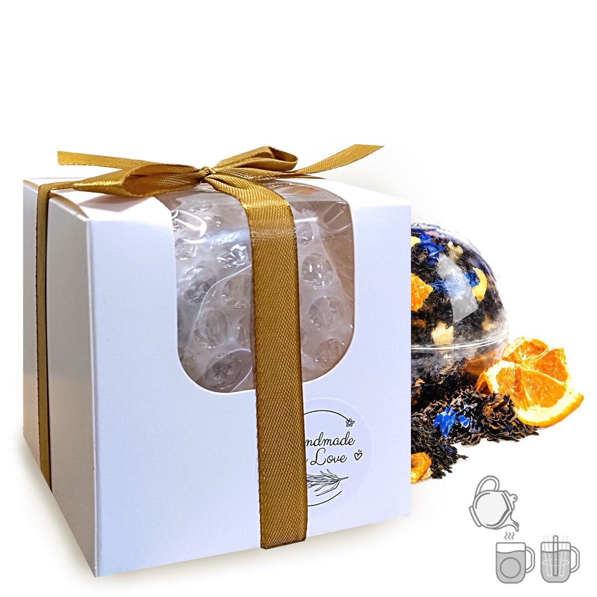 Kouzelná čajová koule Earl Grey Blue - 40 g - Vitateka
