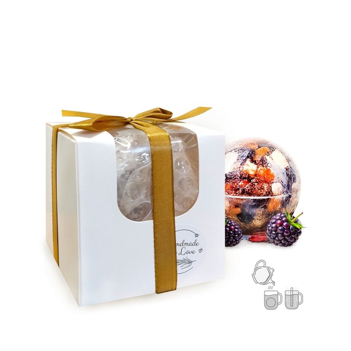 Čarovná čajová koule Lesní ovoce - 40 g - Vitateka