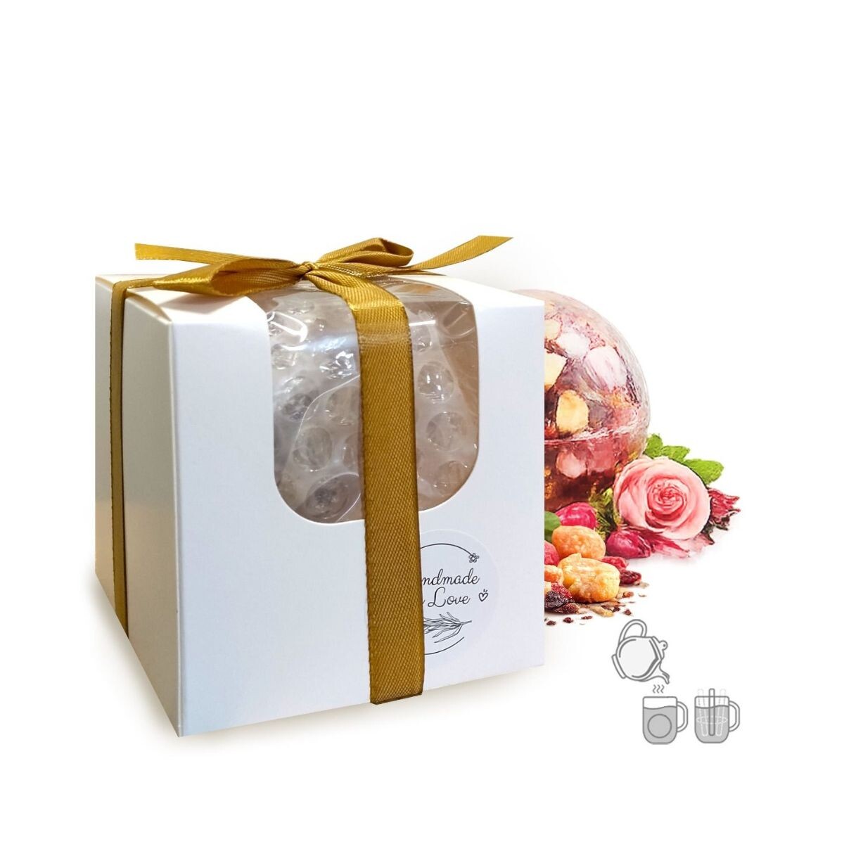 Kouzelná čajová koule Love Story - 40 g - Vitateka
