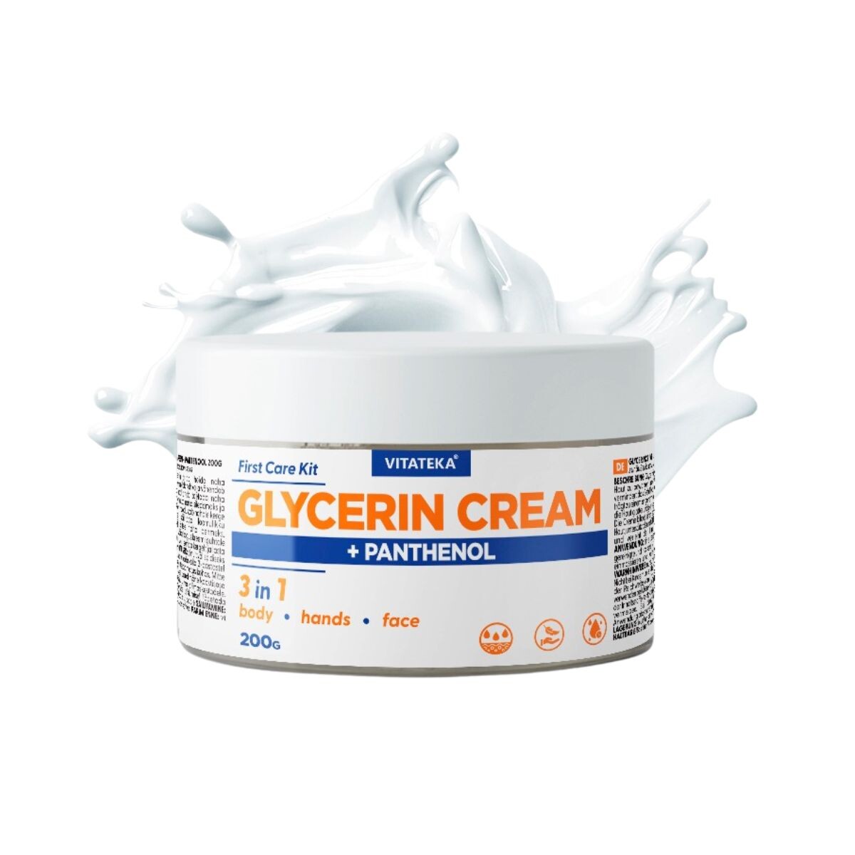 Glycerinový krém s panthenolem - 200 g - Vitateka