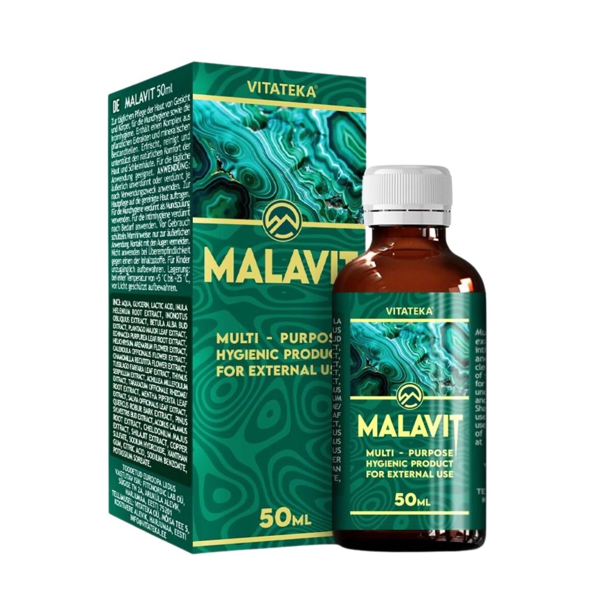 Malavit – víceúčelový hygienický přípravek – 50 ml – Vitateka
