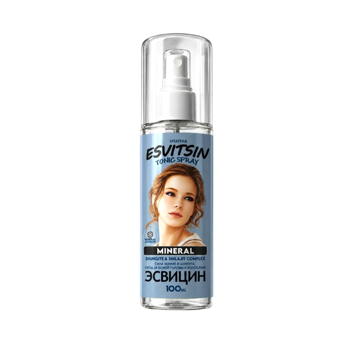 Minerální tonikum se šungitem a mumiem ve spreji Esvitsin - 100 ml - Vitateka