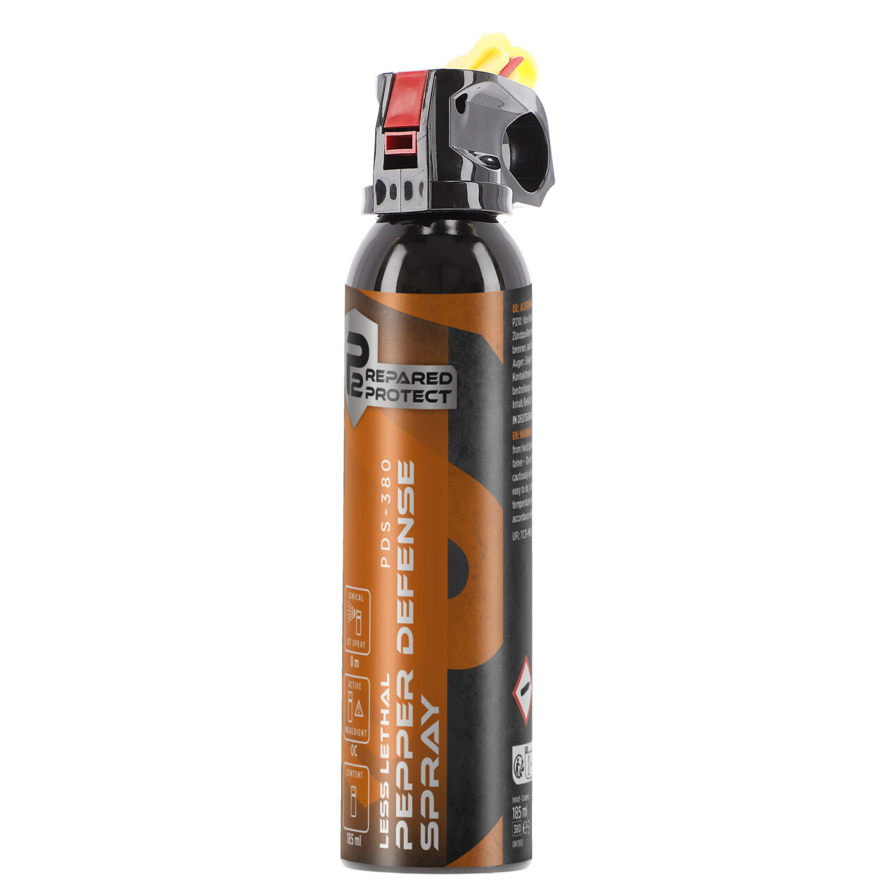 Obranný sprej pepřový P2P PDS-25 OC-Fog 185 ml