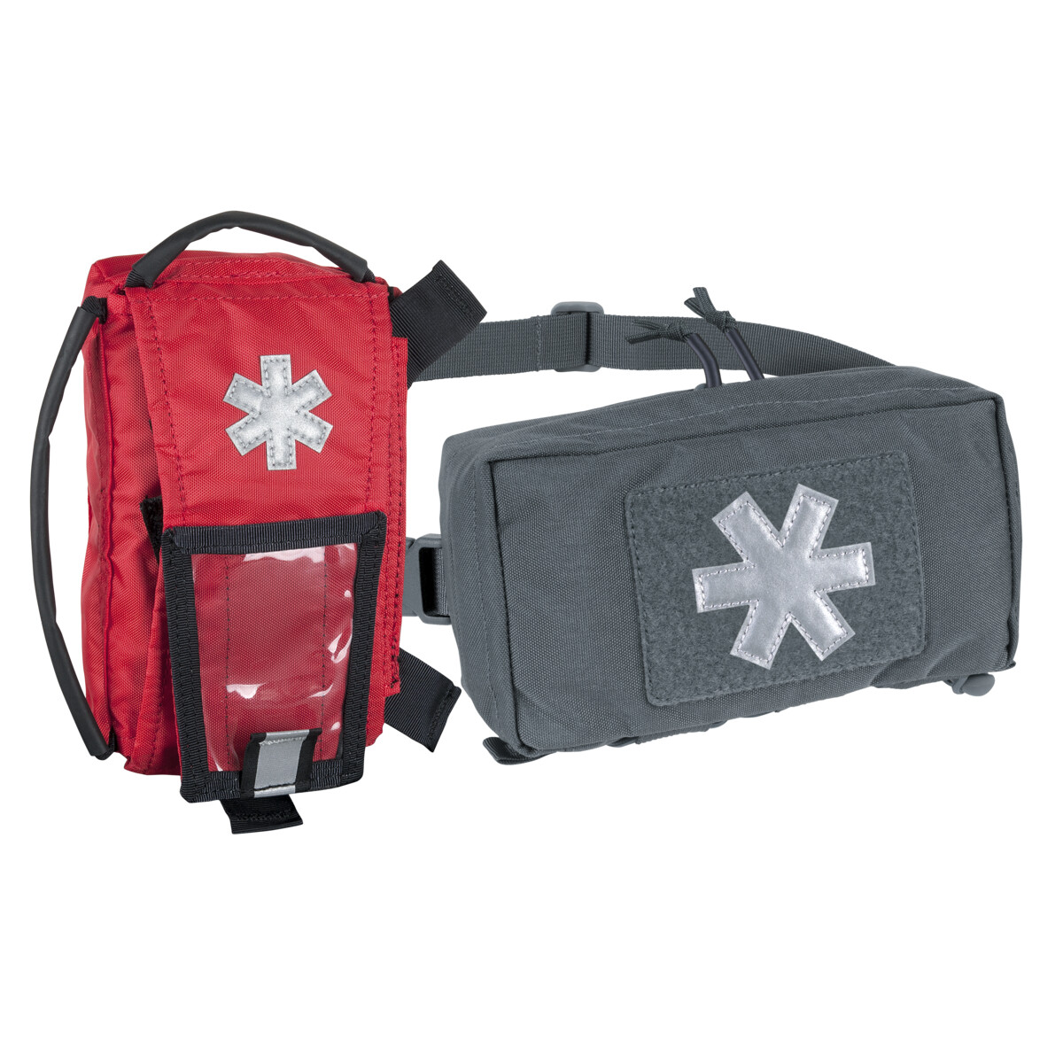 Sumka na lékárničku Helikon Modular Individual Med Kit - šedá-červená