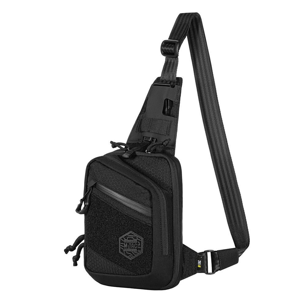 Batoh na zbraň M-Tac Sling Pistol Bag Hex Velcro - černý