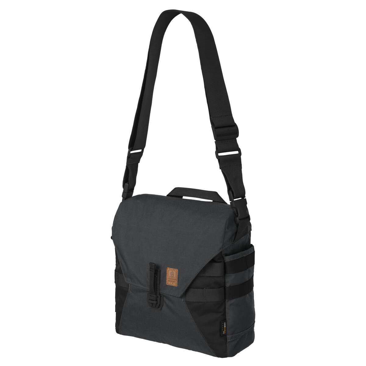 Taška přes rameno Helikon Bushcraft Haversack - šedá-černá