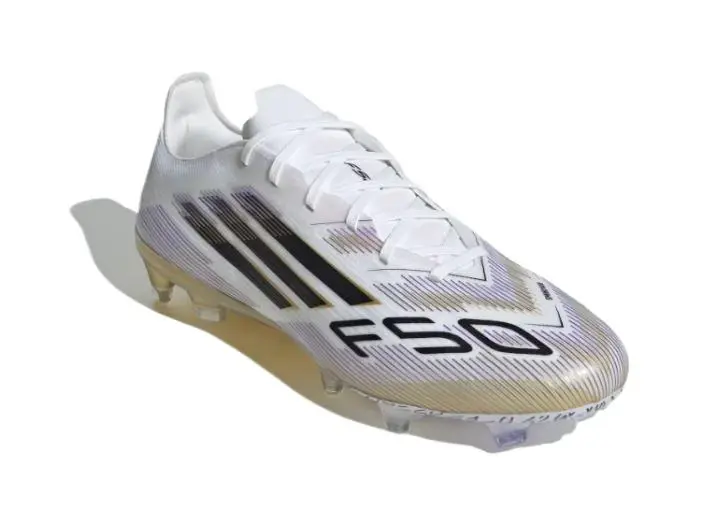 Adidas F50 Pro M FG cloud white/core black/gold metallic pánské fotbalové kopačky