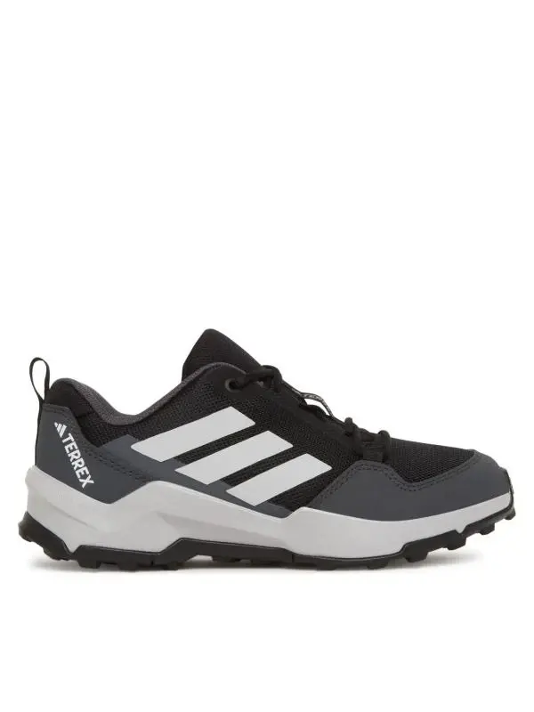 Adidas Terrex AX4S Jr core black/grey two/grey six juniorská nízká turistická obuv