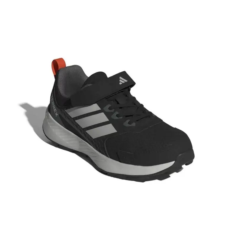 Adidas Terrex Tracefinder K core black/grey one/semi impact orang dětská nízká turistická obuv