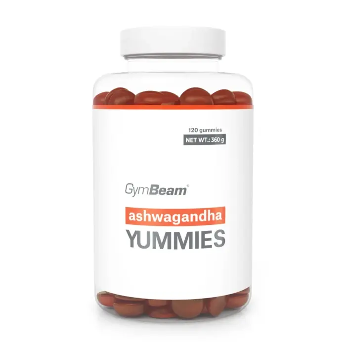 GymBeam Ashwagandha Yummies 120 kaps.