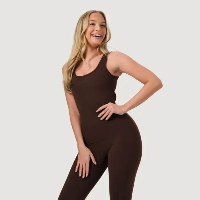 GymBeam Dámský overal NEO Mocha