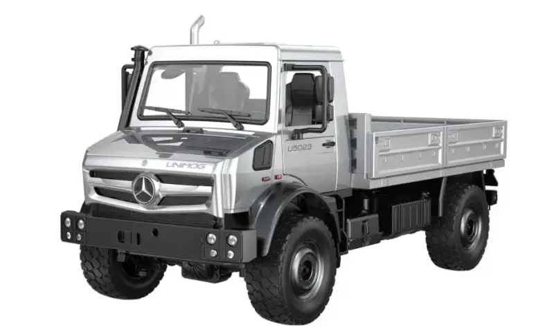 IQ models RC crawler Mercedes-Benz UNIMOG 1:20 - stříbrný