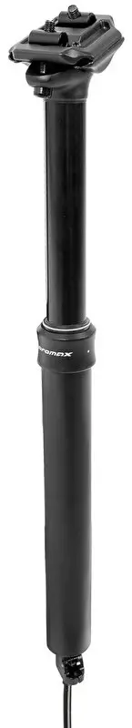 Promax teleskopická sedlovka 31,6/410 mm černá