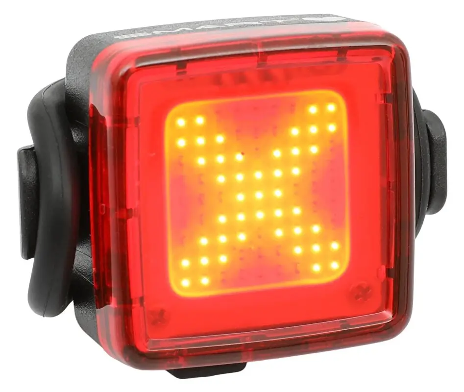 Smart blikačka zadní Square X 30 lm, dobíjecí