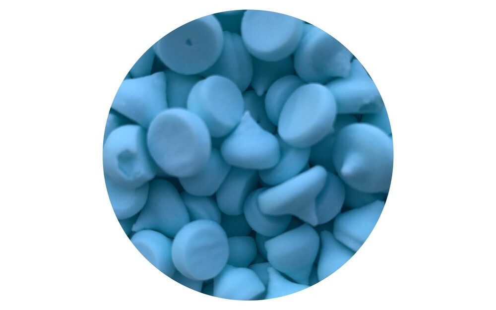 Pusinky MINI Meringue - nebesky modré - tyrkys - 50 g -