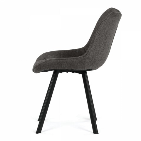 Jídelní židle, šedá, látka, HC-V3068 GREY2 HC-V3068 GREY2 Autronic