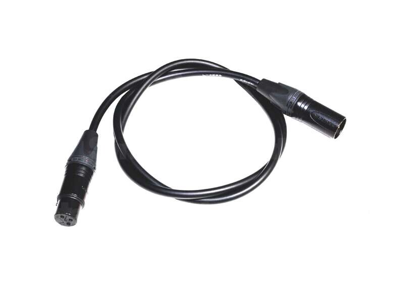 Infinitek - L-4E6S Star Quad mikrofonní XLR kabel s konektory Neutrik XLR (M) / XLR (F) 1 m