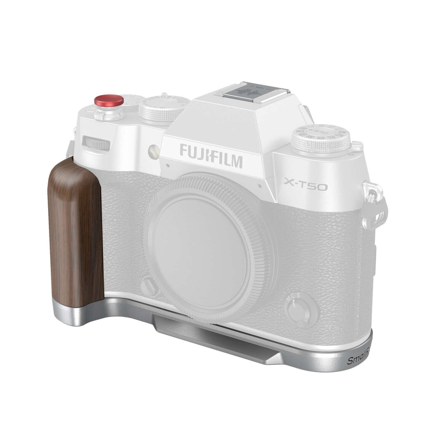 SmallRig L-Shape Grip for FUJIFILM X-T50 Wooden/Silver 4735C