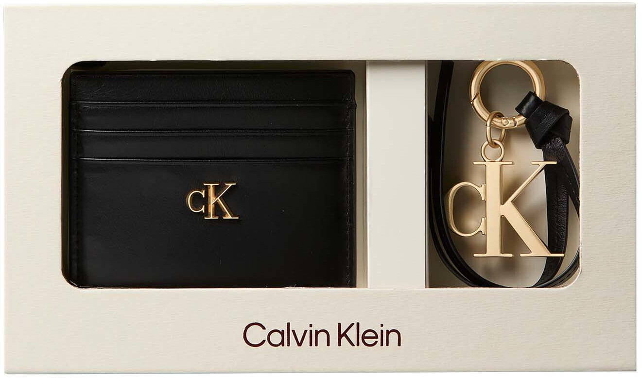 Calvin Klein Dámská kožená sada - dokladovka a klíčenka W Giftset LV04F0000GUB1