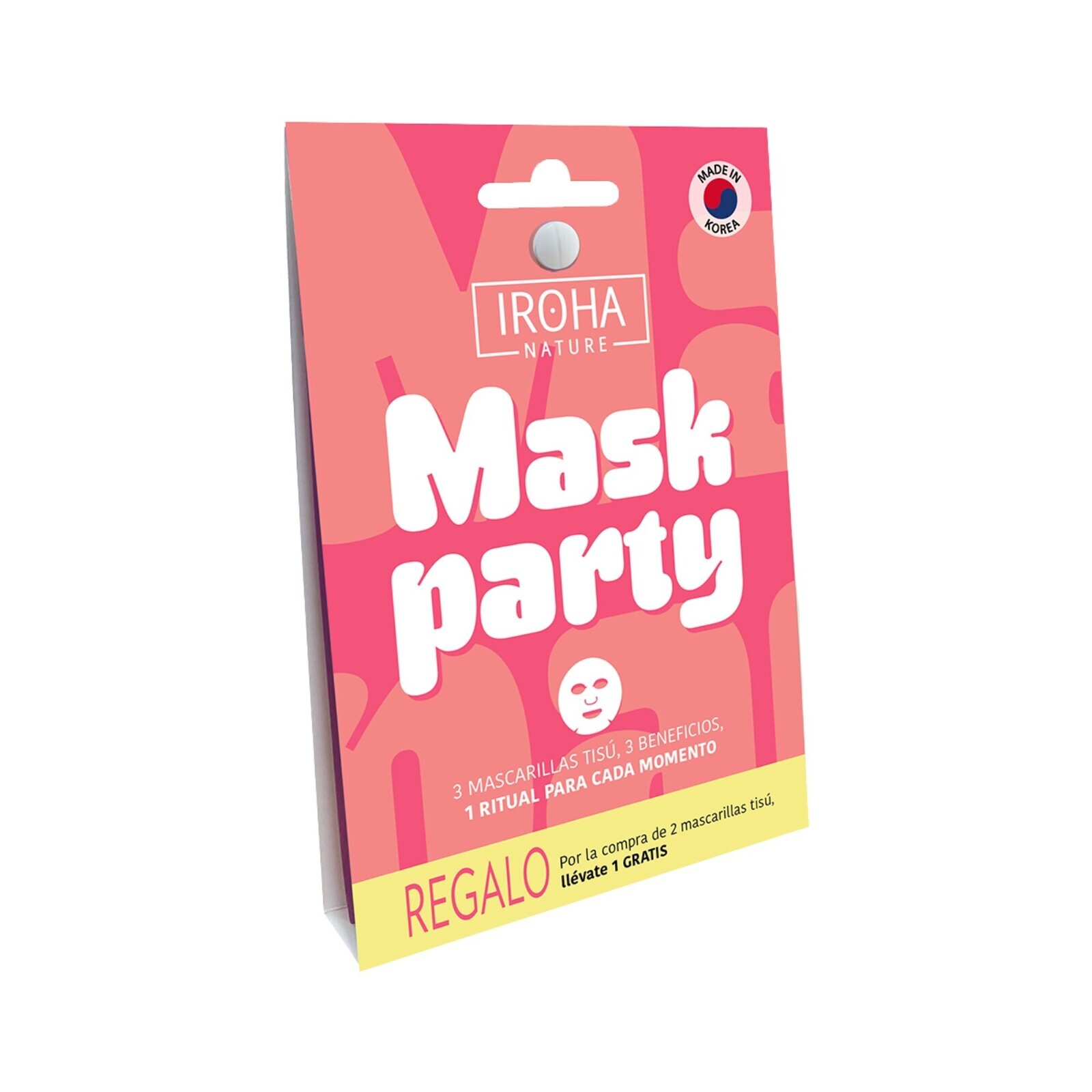 Iroha Dárková sada pleťových masek Party Mask 3 x 20 ml