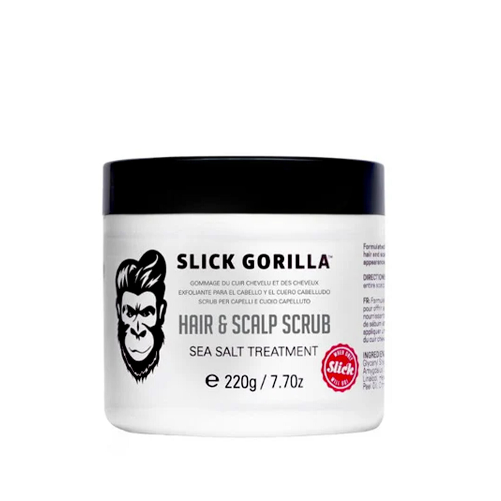 SLICK GORILLA Peeling na pokožku hlavy Scalp Scrub 220 g
