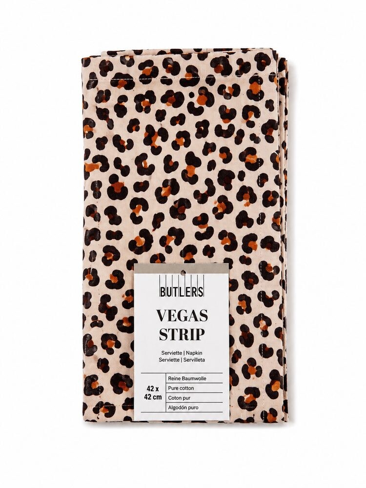 VEGAS STRIP Ubrousek leopard