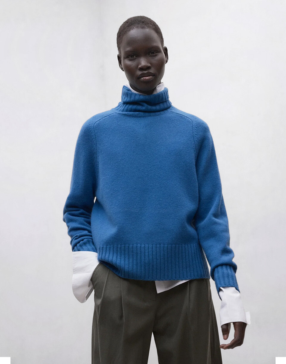 ECOALF Caqui Sweater Cobalt L