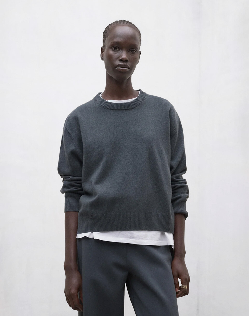 ECOALF Cosmos Sweater Dark Khaki L
