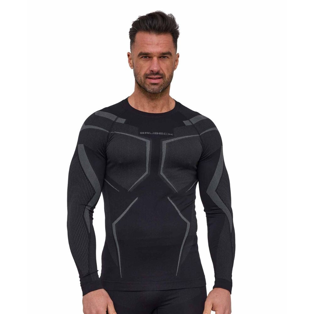 Brubeck Dry s dlouhým rukávem LS1743M Black/Graphite - S