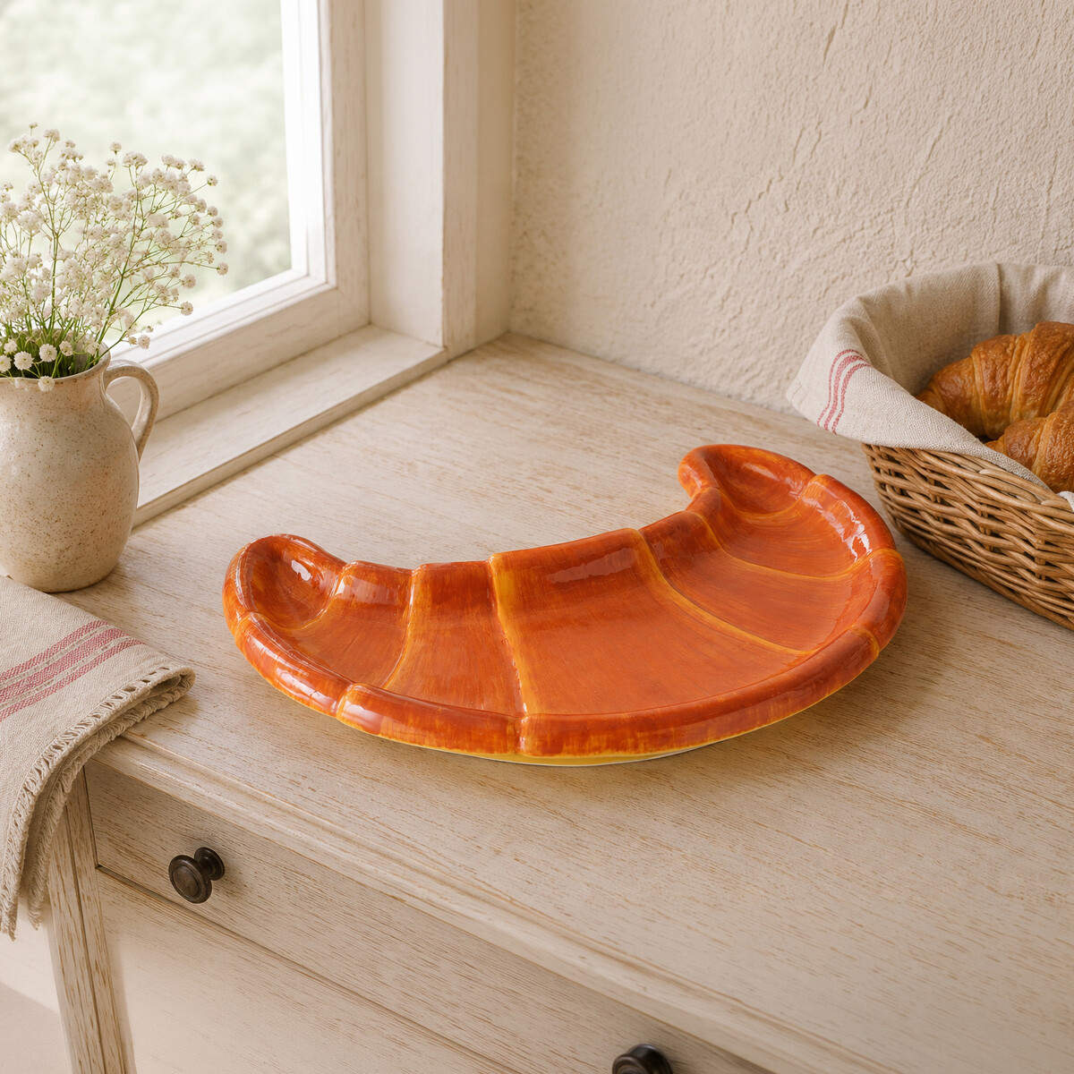 Boltze Servírovací talíř Croissant, 25 cm