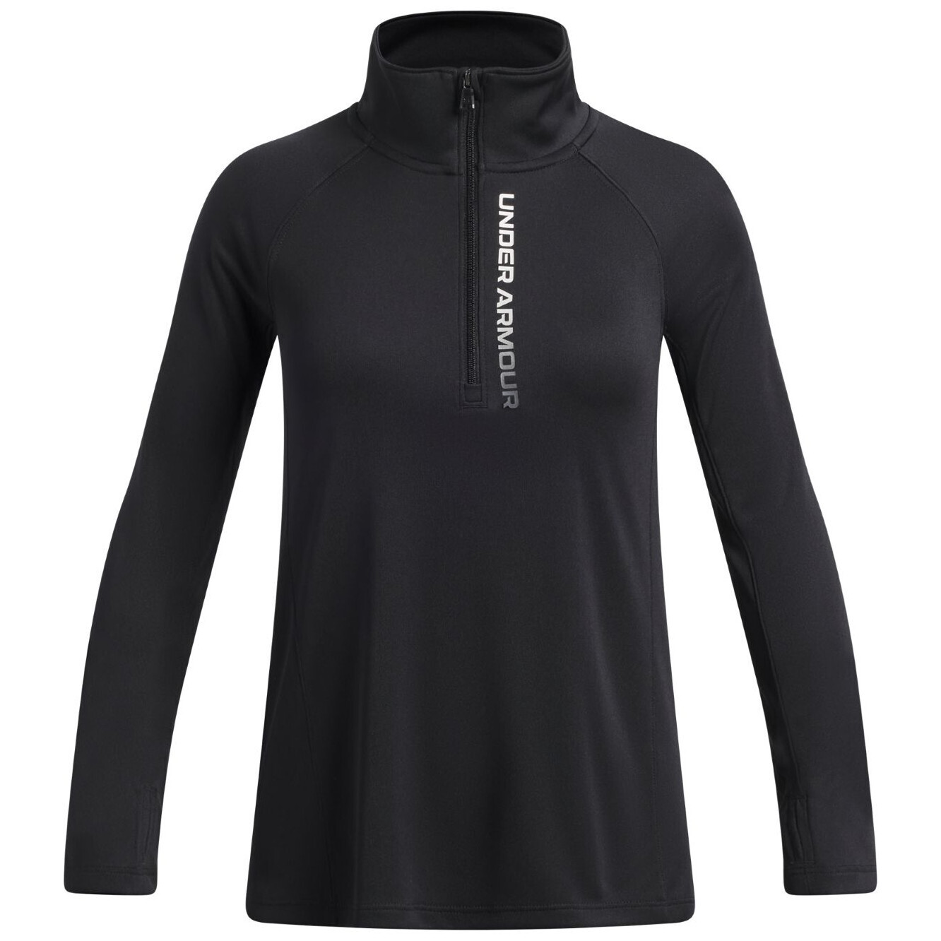 Dětská mikina Under Armour Tech Branded Hz Black Dětská velikost: 118-127 / Barva: černá/bílá