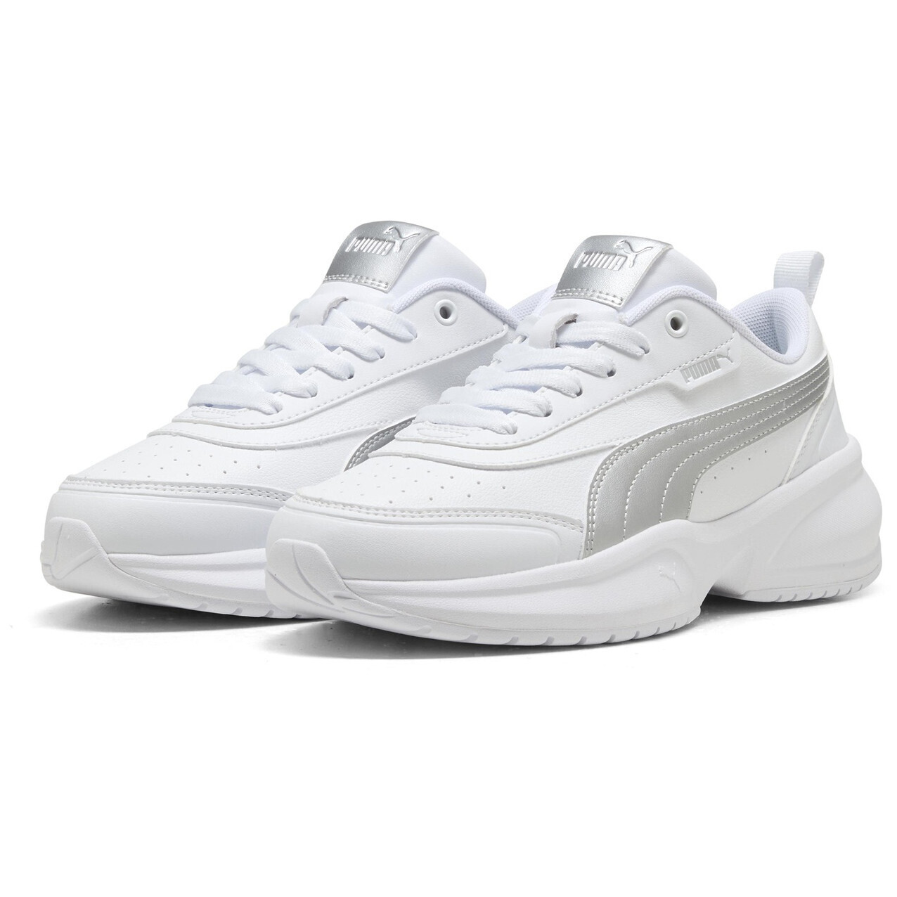 Dámské boty Puma Cilia 2 Mode Metallic Glam Velikost bot (EU): 42 / Barva: bílá/stříbrná