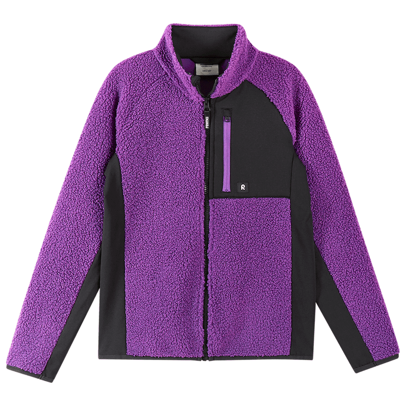 Dětská funkční mikina Reima Puhku Plum Purple Dětská velikost: 128 / Barva: fialová