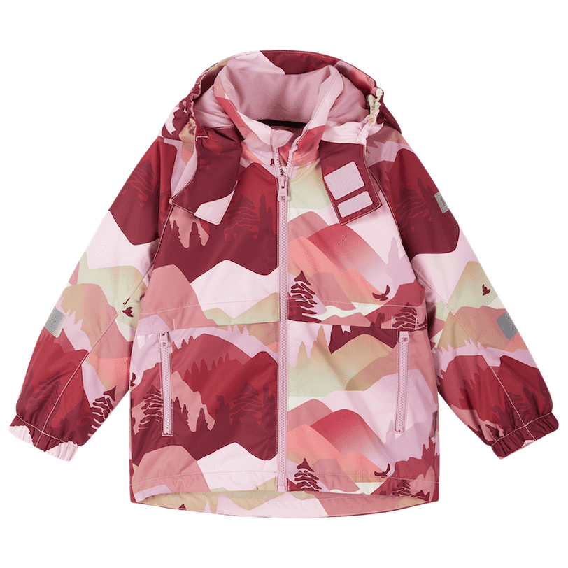 Dětská zimní bunda Reima Muonio Grey Pink Dětská velikost: 122 / Barva: šedá/růžová