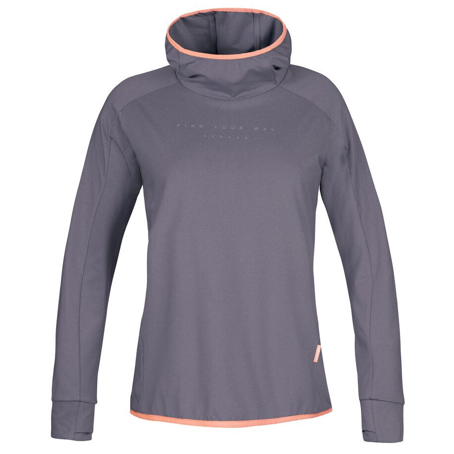 Dámská funkční mikina Hannah Nyma Hoody Velikost: M / Barva: šedá