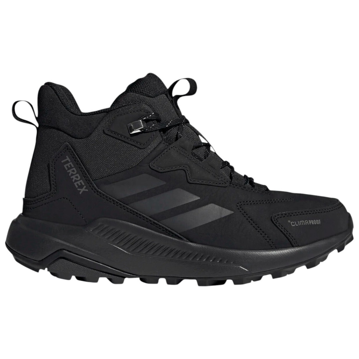 Dámské turistické boty Adidas Terrex Anylander Leather Mid Climaproof Velikost bot (EU): 38 / Barva: černá